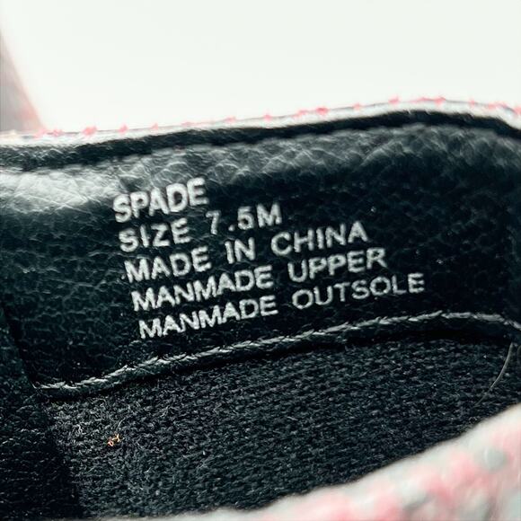 Coconuts by Matisse Spade Ankle Boots Booties Burgundy Snakeskin Print Size 7.5 - Picture 7 of 7